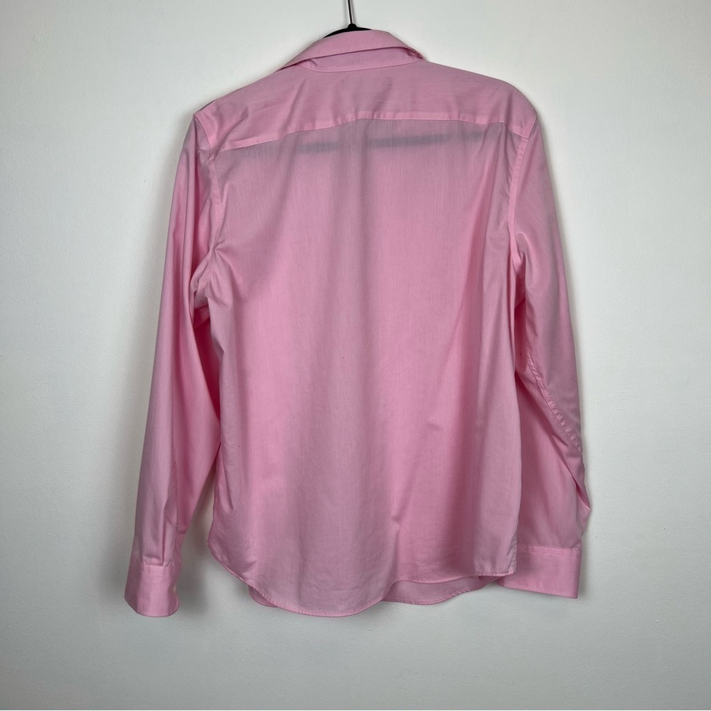 Chaps No Iron Cotton Pink Button Down Shirt Size XL Mens Casual Easter - Picture 6 of 6